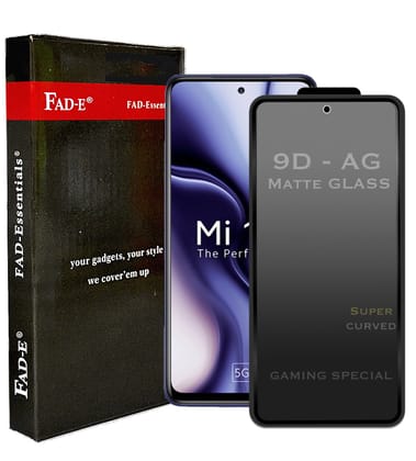 FAD-E Edge to Edge Tempered Glass for Mi 10i (Matte Transparent)