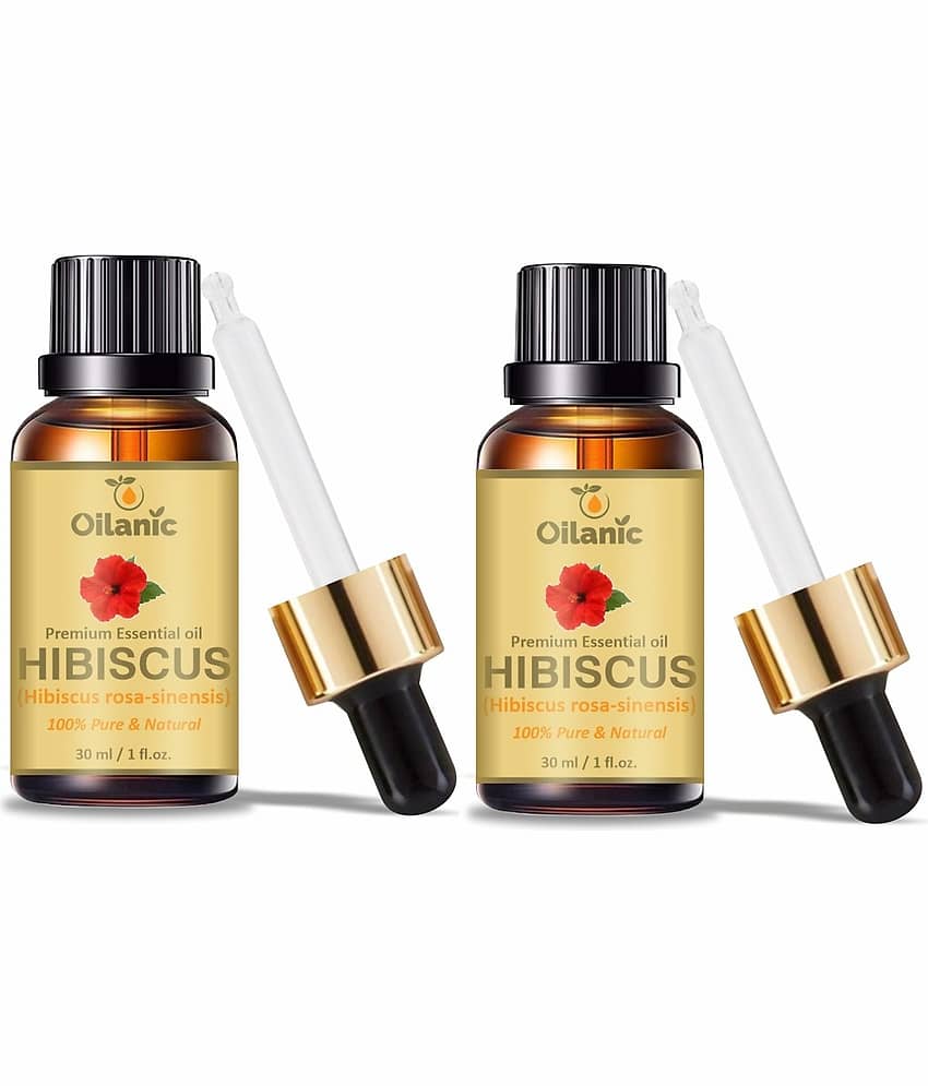 Oilanic Hibiscus Heals Skin Conditions Essential Oil Aromatic 30 mL ( Pack of 2 )