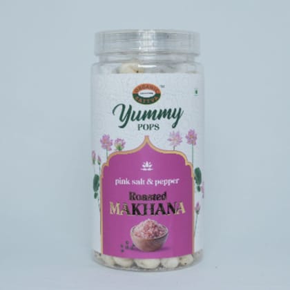 PINK SALT & PEPPER MAKHANA - 81 gm PINK SALT & PEPPER MAKHANA - 81 gm