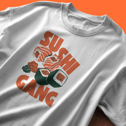 Sushi Gang-White / XS