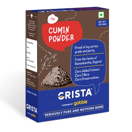 CRISTA Cumin Powder, 100 gm