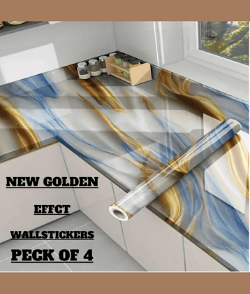 swipe n see Abstract Wallpaper ( 60 x 200 ) cm ( Pack of 4 )