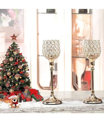 Urban hemlet Table Top Metal Tea Light Holder - Pack of 1