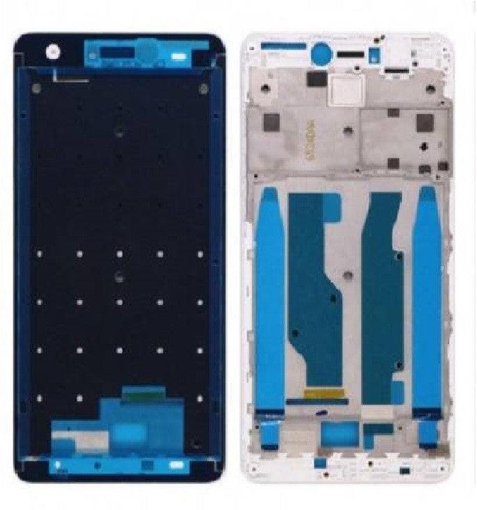 LCD Display Chrome Bezel Middle Frame for Xiaomi Redmi 4 White