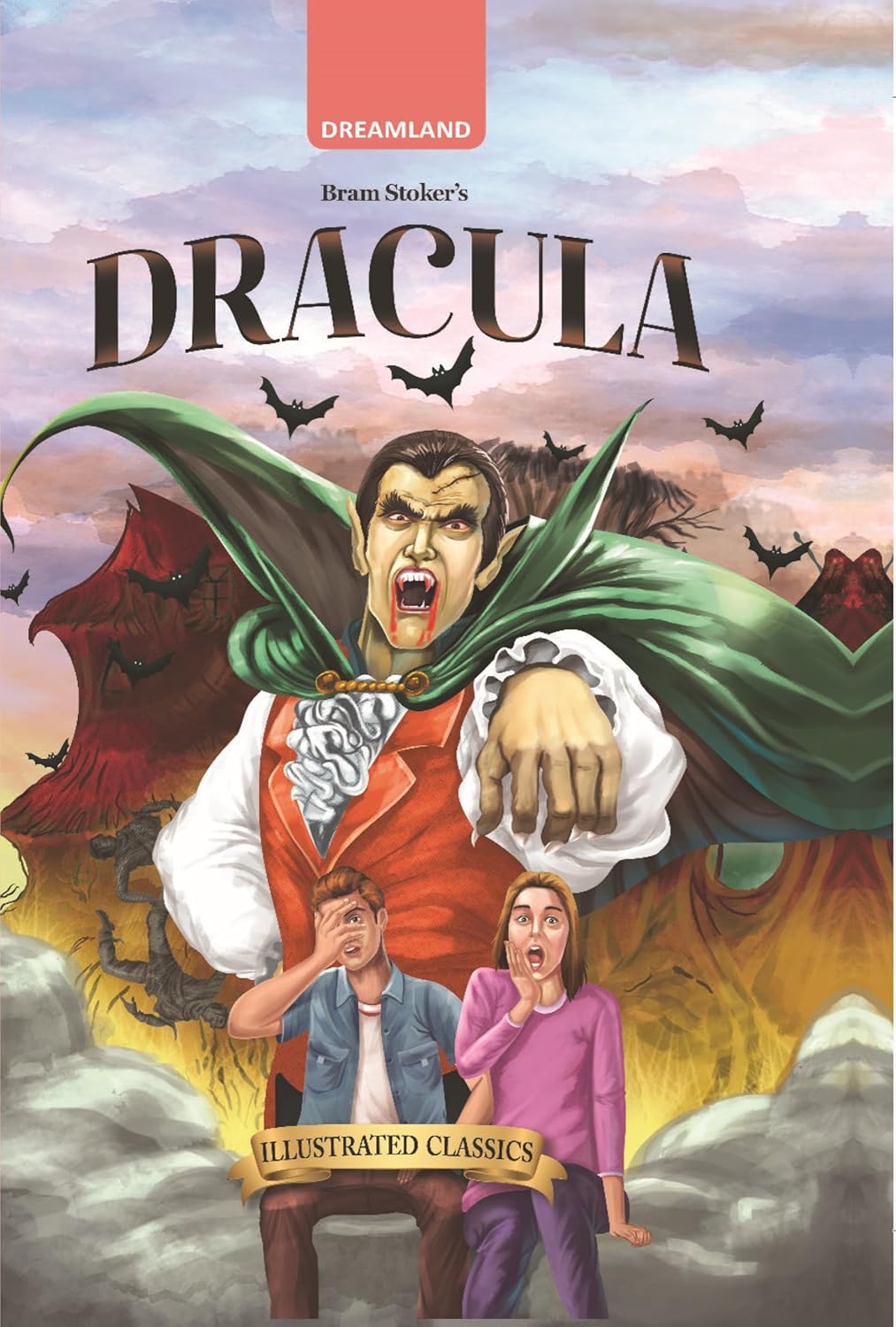 Dracula -  Illustrated Abridged Classics for Children with Practice Questions