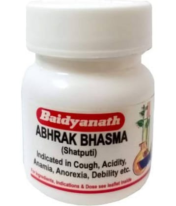 Baidyanath Abhrak Bhasma Shatputi 2.5 Gm