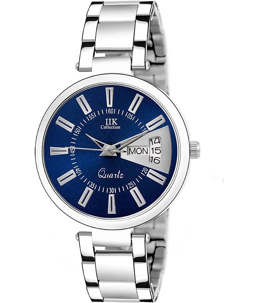 IIK COLLECTION Stainless Steel Round Womens Watch