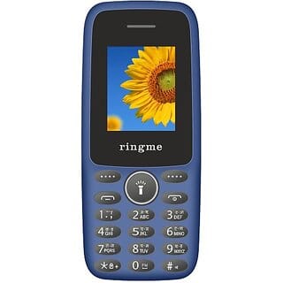 Ringme 2163  (Dual Sim, 1.8 Inch Display, 1000mAh Battery, Blue)