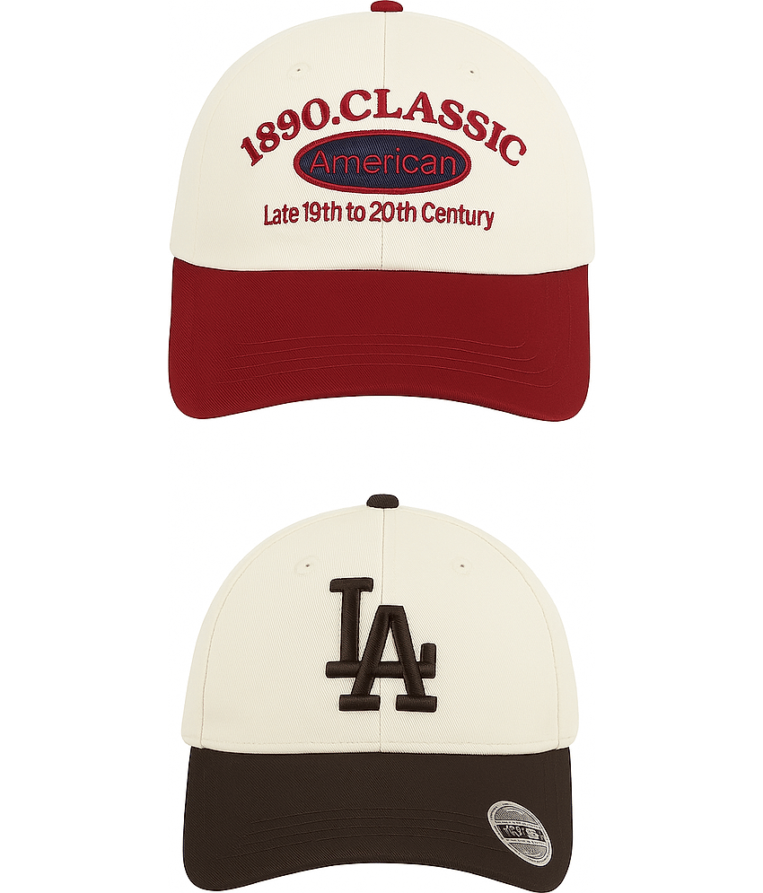 BAYEMA Pack of 2 Cotton Men's Cap ( Multiciolor 1 )