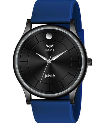 HAMT Black Silicon Analog Men's Watch