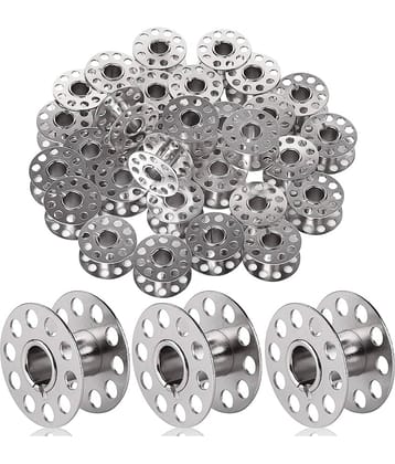 Shree Shyam™ Metal Bobbins, 200 Pack, Bobbins for Sewing Machine, Bobbins for Brother Sewing Machine, Bobbins for Singer Sewing Machine, Sewing Machine Bobbins, Sewing Machine Accessories Shree Shyam™ Metal Bobbins, 200 Pack, Bobbins for Sewing Machine, Bobbins for Brother Sewing Machine, Bobbins for Singer Sewing Machine, Sewing Machine Bobbins, Sewing Machine Accessories