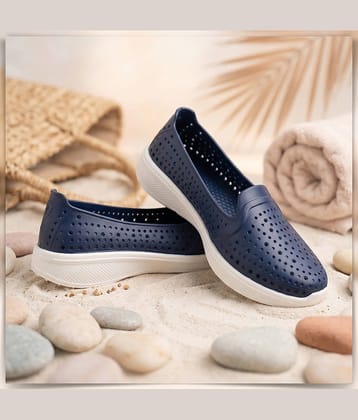 Ajanta EL5053 Navy Blue Women's Casual Ballerinas