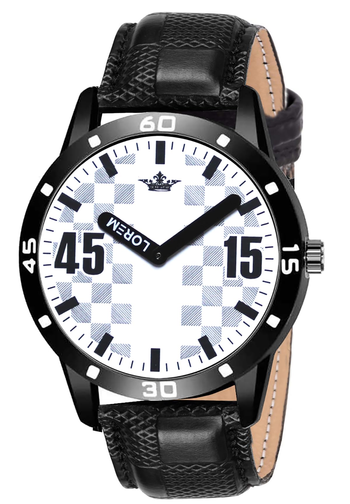 White Professional Look Analog Watch for Men LR58