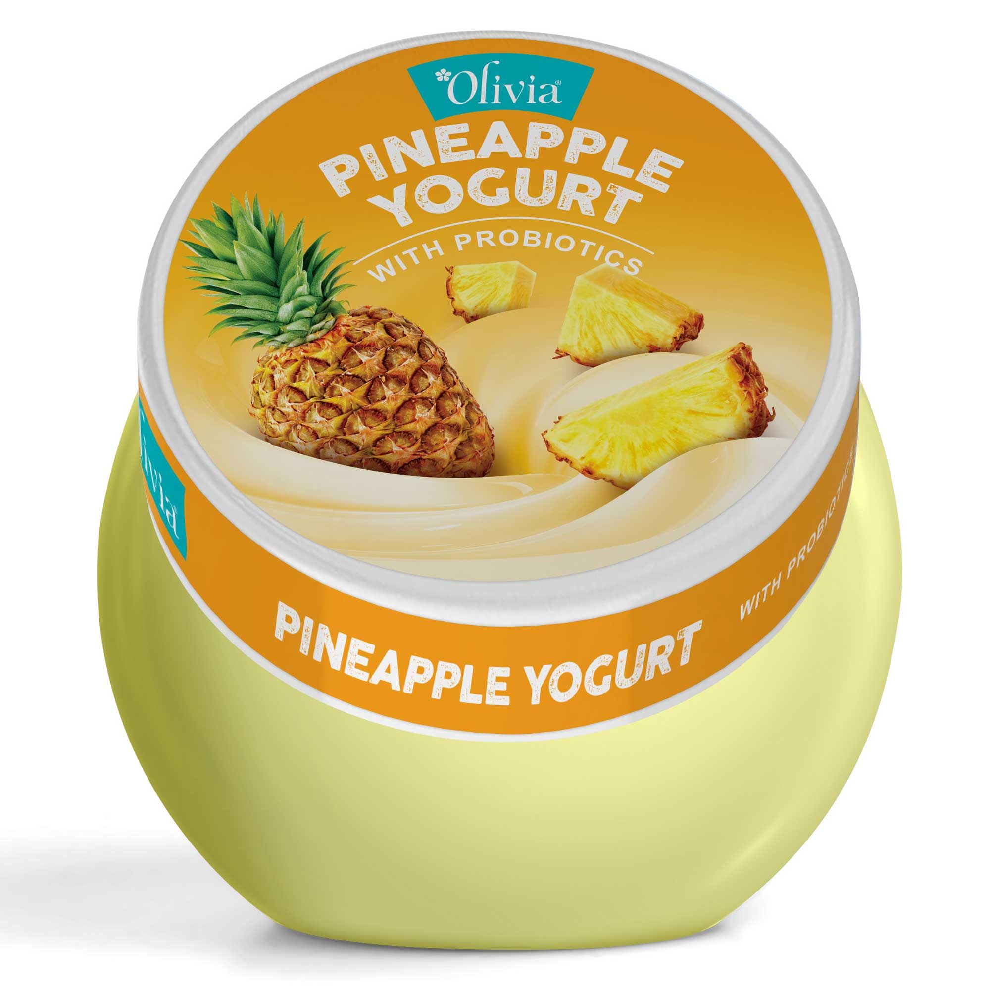 Pineapple Yogurt with Probiotics