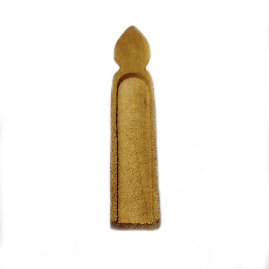 MAYAPURI Wooden Tilak Stamp Original, ISKCON Tilaka Mold, Pure Vaishnav Tilaka Stamp | U Shape Tilok Kanthi for forehead, Easy to use for Daily Tilak (Pack of 1) - Pooja Needs | Buy online on ZillyBuy