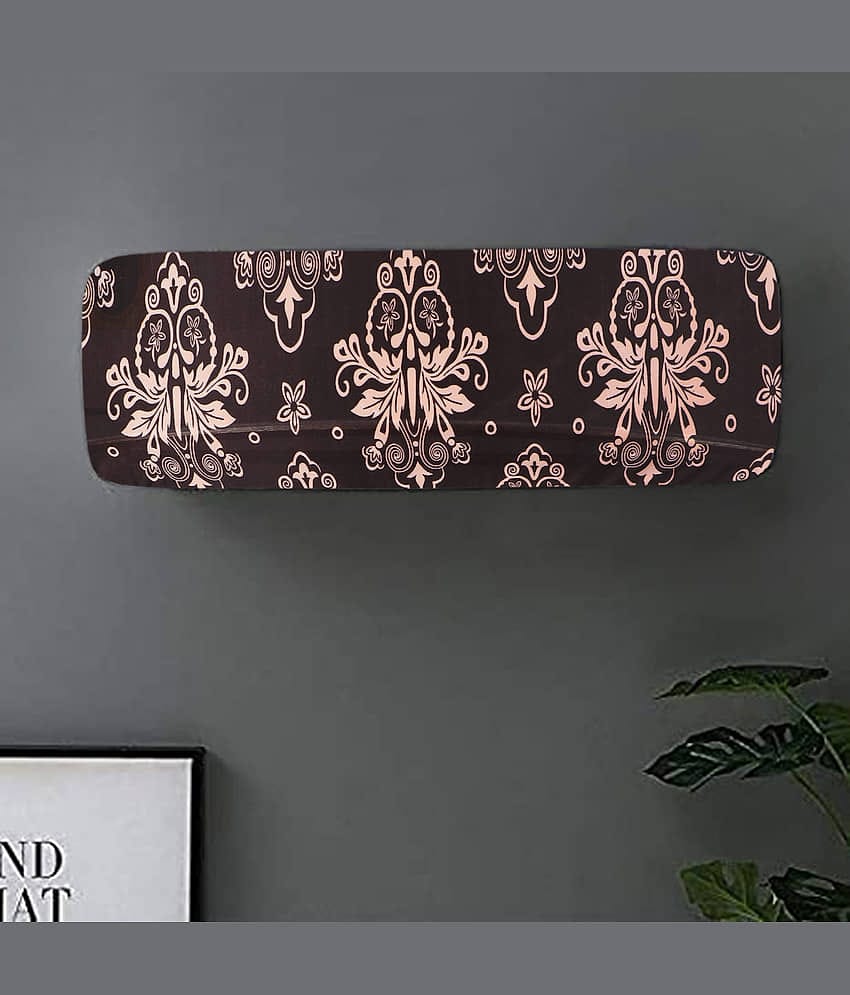 Single Polyester Blend Brown AC Cover for 1 Ton Split AC