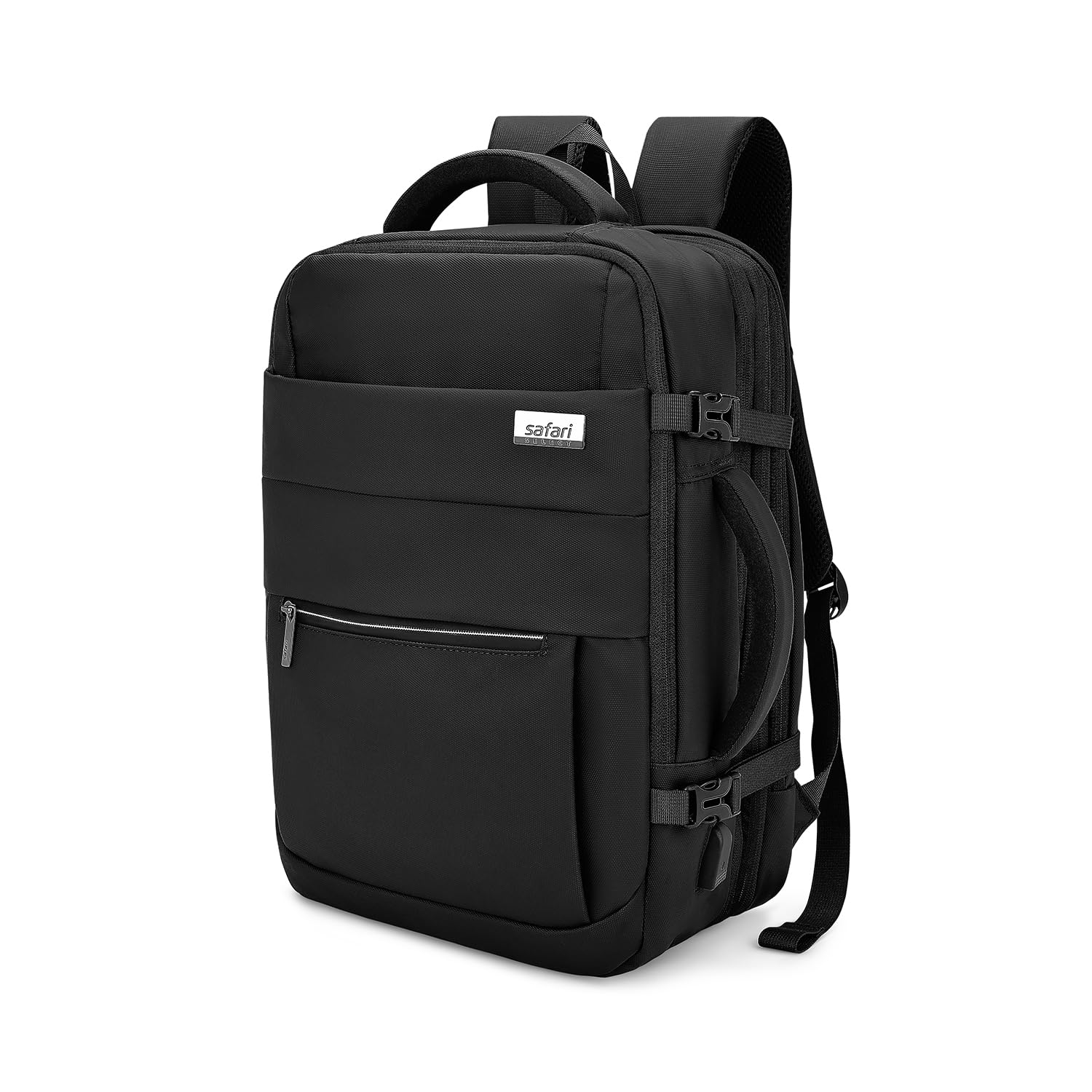 Select 39L Zeus Pro Formal Overnighter Backpack, 19 Inch Laptop Backpack for Men & Women, Spacious Travel Bag with Organiser, Premium Water Resistant Fabric