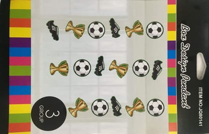 Wanna Party Soccer Hanging Decoration - 3PC