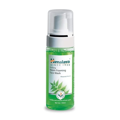 Himalaya Purifying Neem Foaming Face Wash, 150 ml