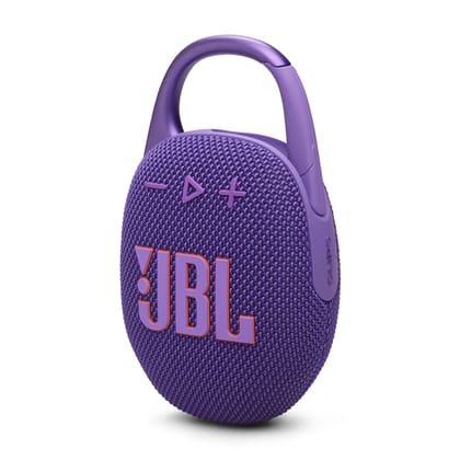 JBL Clip 5 Wireless Ultra Portable Bluetooth Speaker Without Mic- Purple