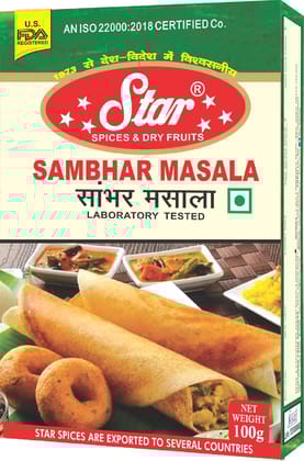 Star Spices Sambhar Masala, 250 gm