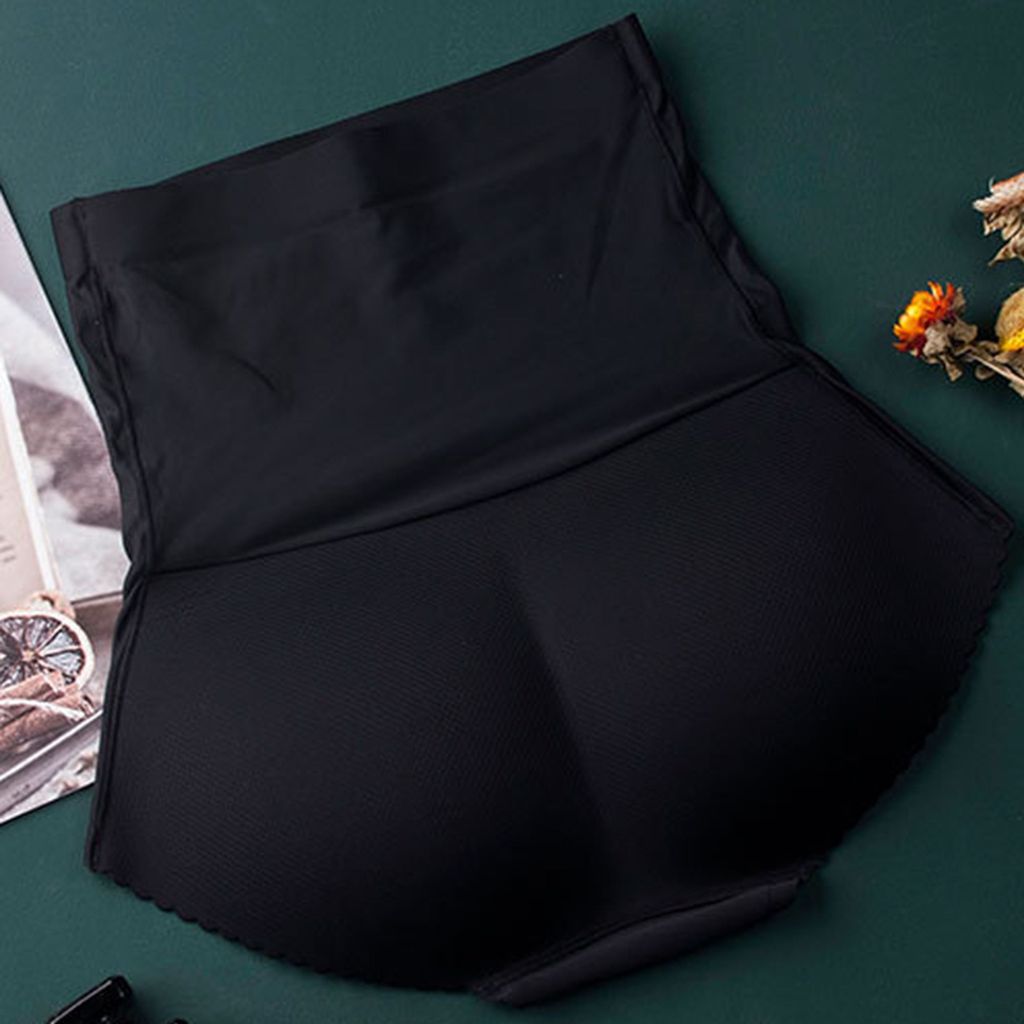 Seamless Trimmer Pad Panty with Slimming Effect and Fake Buttocks
