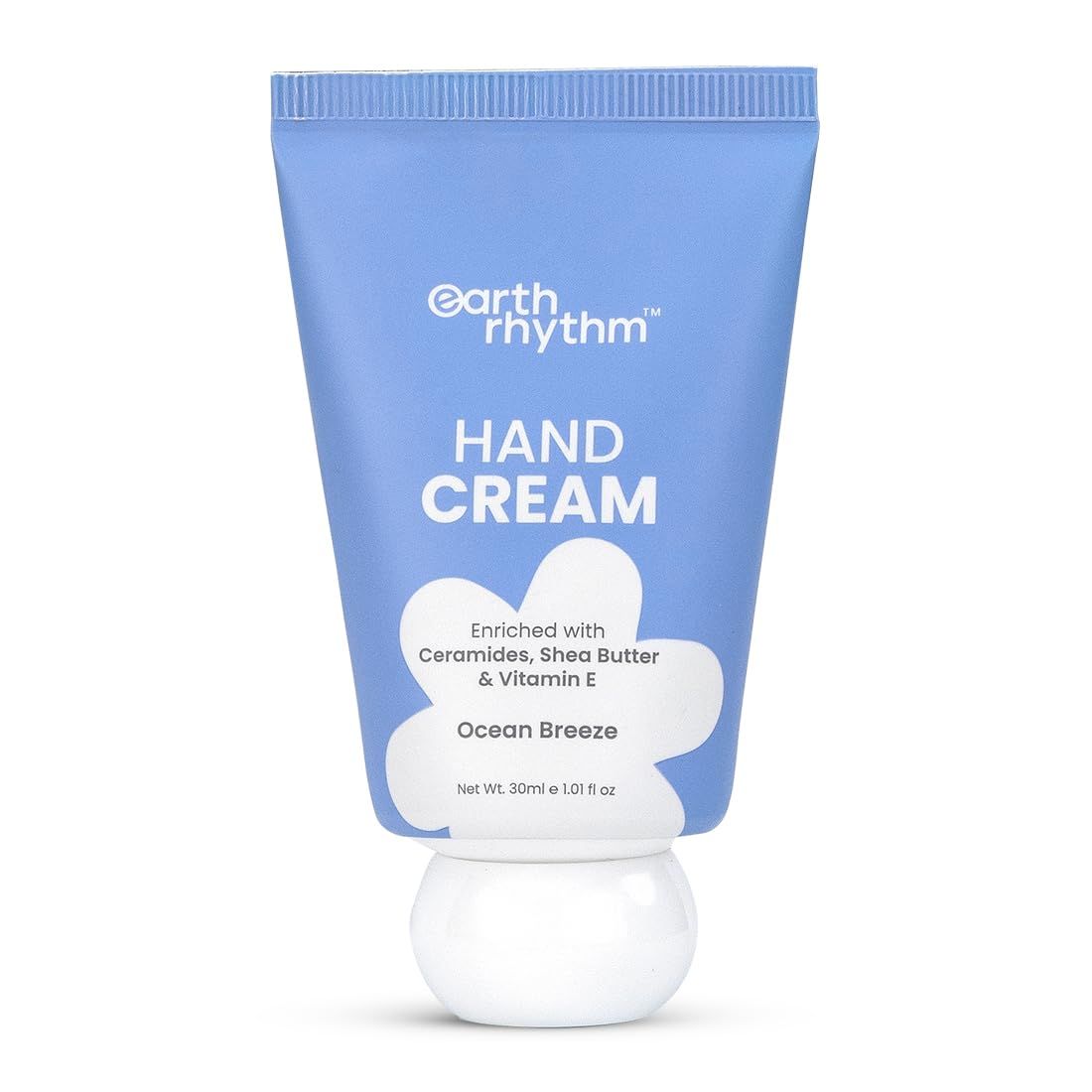 Earth Rhythm Softening Hand Cream, Locks Moisture with Ceramides, Fast Absorbing, No Silicones - Ocean Breeze Earth Rhythm Softening Hand Cream, Locks Moisture with Ceramides, Fast Absorbing, No Silicones - Ocean Breeze - Blue / 30 g (Pack of 1)