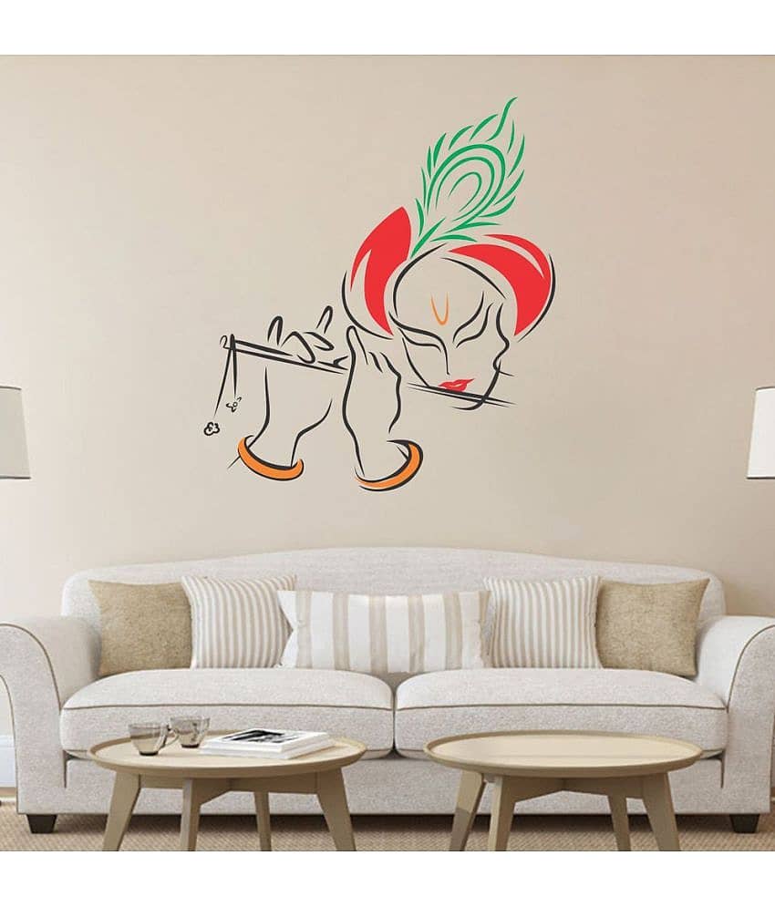 Decor Villa krishna Vinyl Wall Stickers