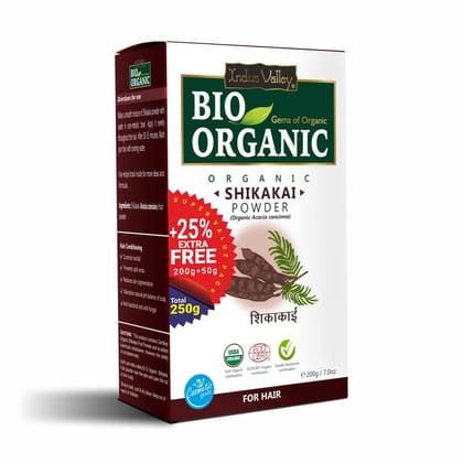 INDUS VALLEY Bio Organic Organic Black Shikakai Powder | Acacia Concinna For Hair Care - 250Gm INDUS VALLEY Bio Organic Organic Black Shikakai Powder | Acacia Concinna For Hair Care - 250Gm - Shikakai Powder / 250 g (Pack of 1)