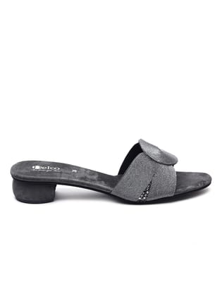 Casual Elegance Muse Flat Slip-Ons-36 / Gunmetal