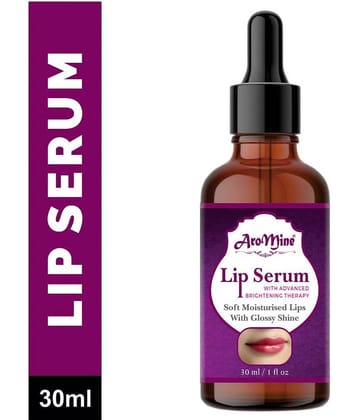Aromine Pink Lip Serum- For Glossy, Shiny & Soft Lips (Moisturizing & Nourishing) Men & Women Face Serum 30 mL