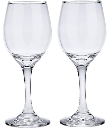 Afast Wine  Glasses Set,  250 ML - (Pack Of 2)