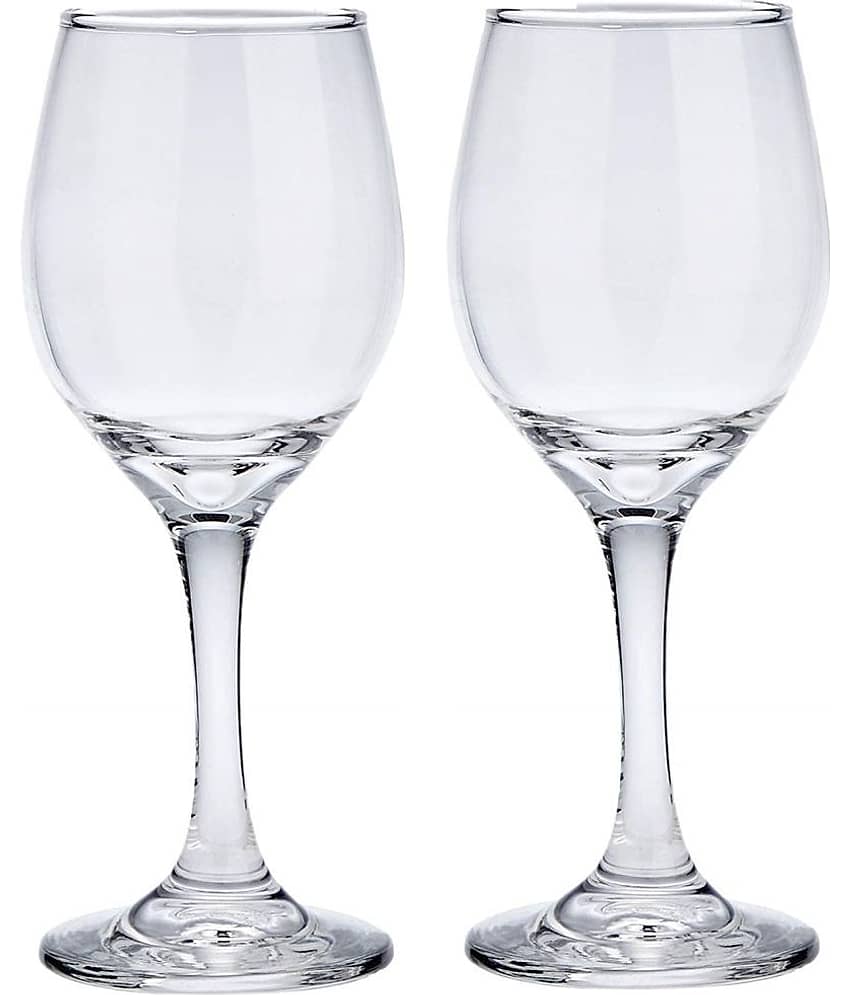 Afast Wine  Glasses Set,  250 ML - (Pack Of 2)