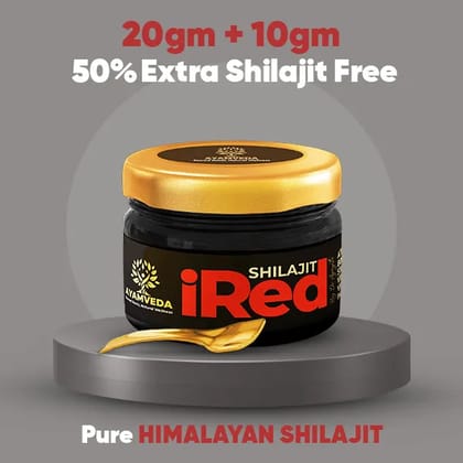 iRed Shilajit-20 +10 gm