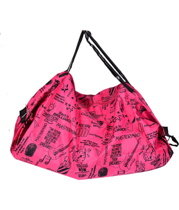 SUNESH CREATION Pink Shopping Bags ( 1 Pc )
