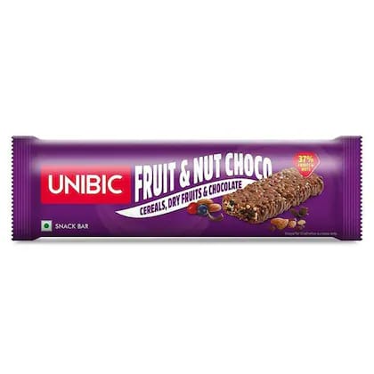 Unibic Snack Bar Fruit & Nut Chocolate, 30 gm