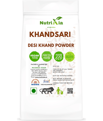 Nutrixia Food Khandsari / Desi Khand Powder Powder 480 gm
