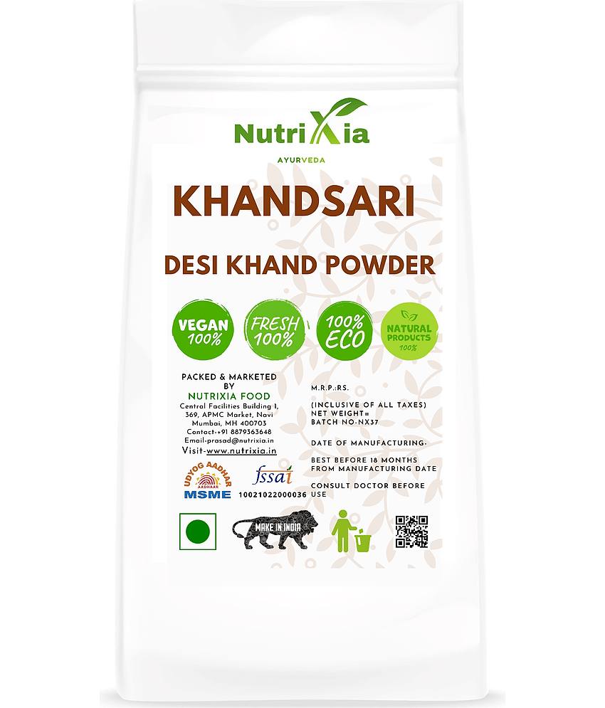 Nutrixia Food Khandsari / Desi Khand Powder Powder 480 gm