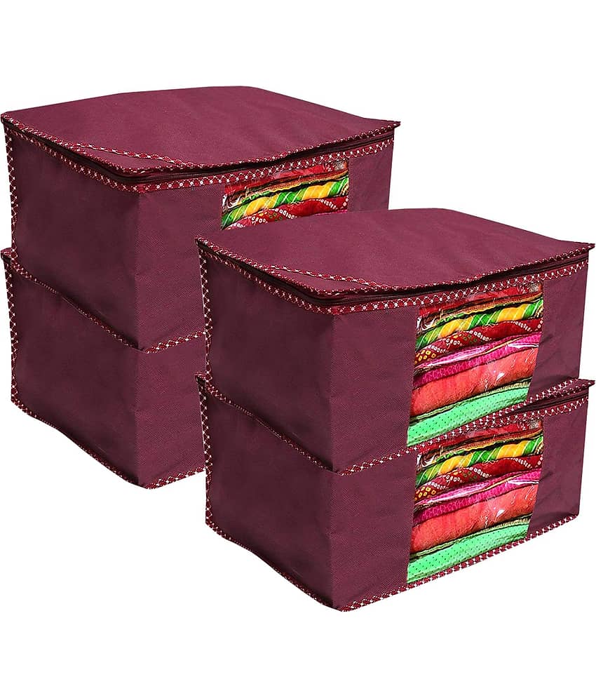 SH NASIMA - Closet Organizers ( Pack of 4 )