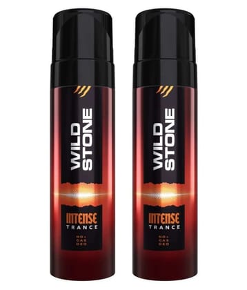 Wild Stone Intense Trance No Gas Body Perfume, Pack of 2 Perfume Body Spray - For Men (240 ml, Pack of 2)