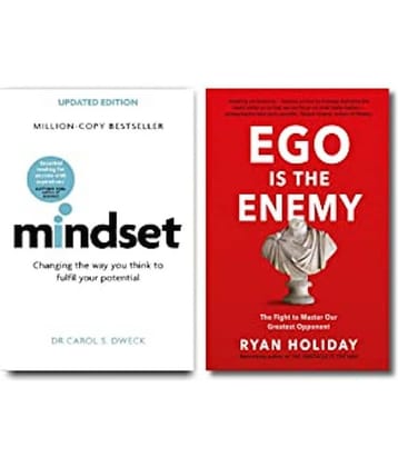 Mindset + Ego is the Enemy ( 2 Books Combo