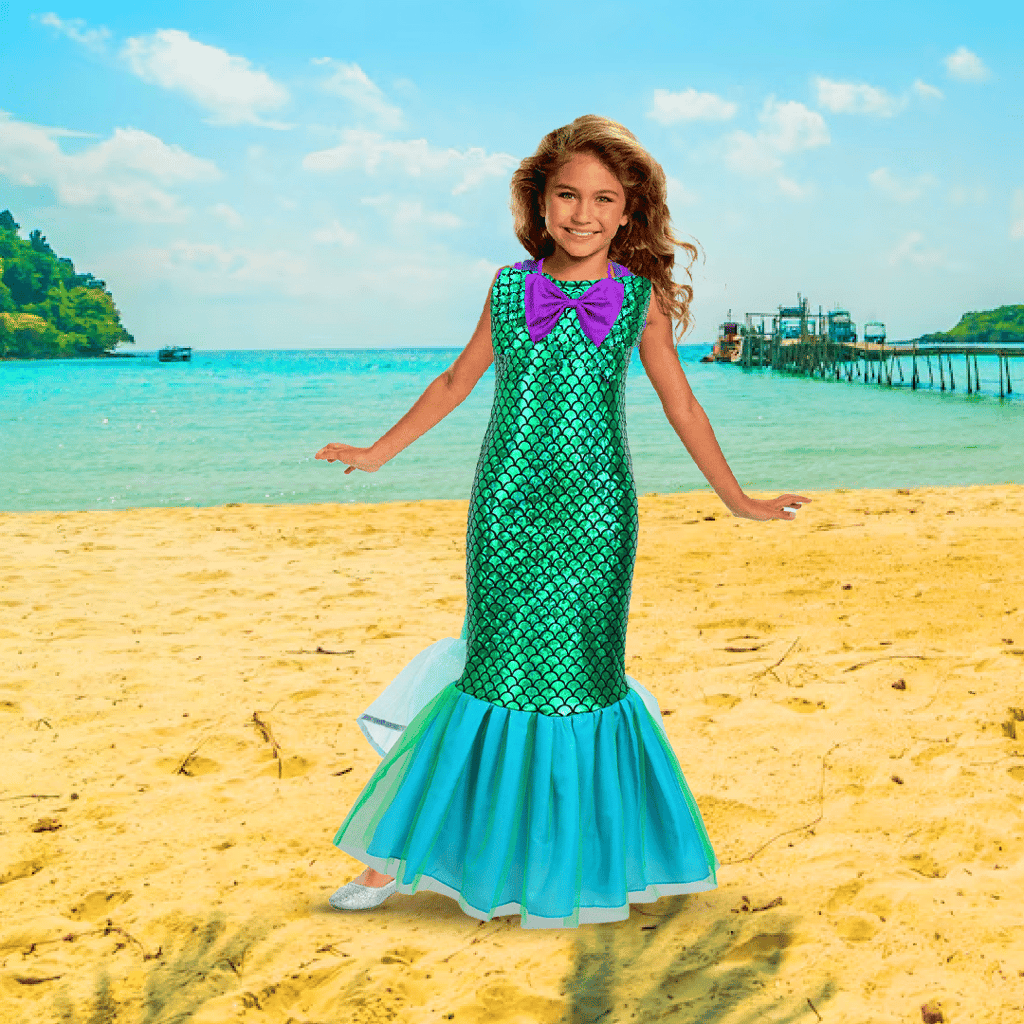 Mermaid Costume for Kids Age Size S - Party and Festive Needs | Buy online on ZillyBuy