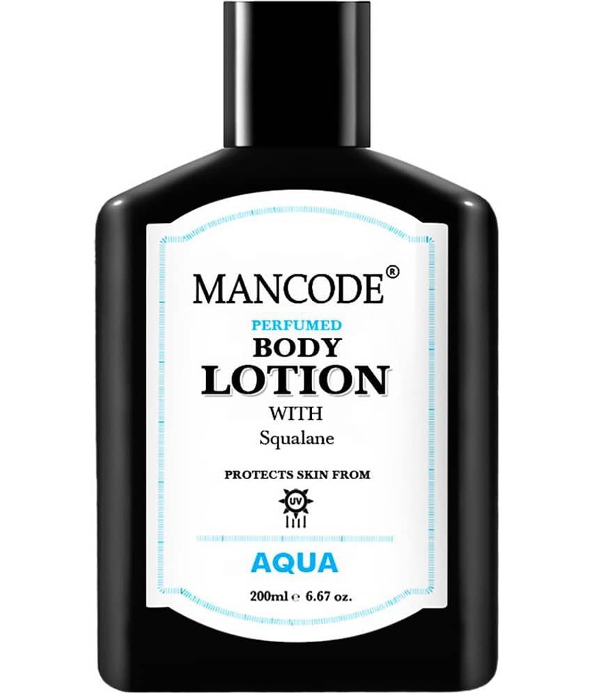 Mancode body Lotion for man Aqua Body lotion with squalane Hand Lotion 200 mL