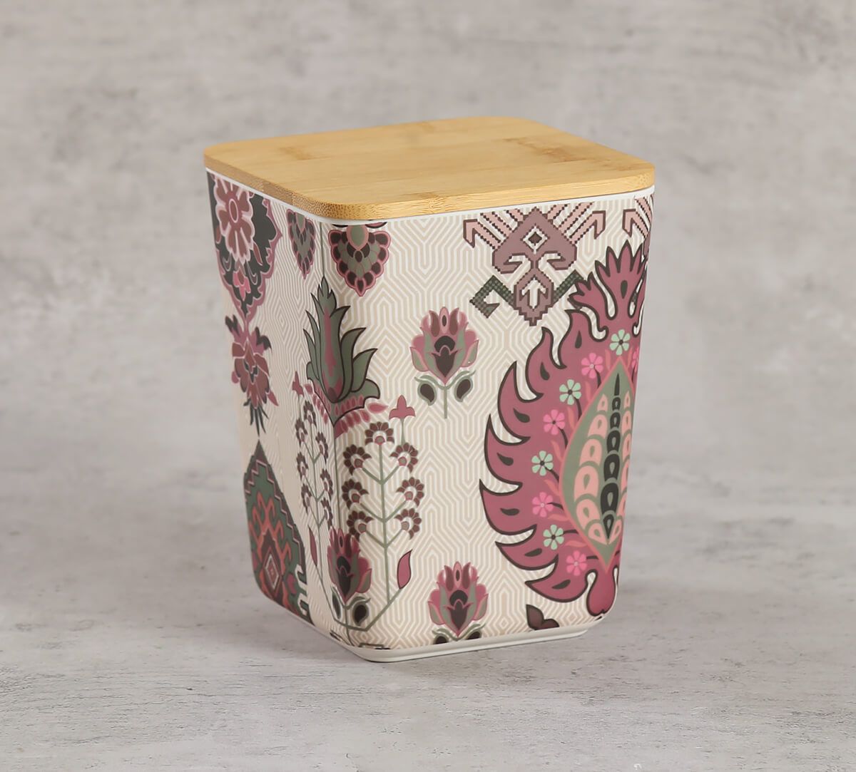 India Circus Mystifying Dazzle Small Bamboo Jar