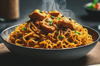 Smoky Chicken Maggi