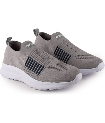 Action Sports Shoes Gray Men's Sports Running Shoes