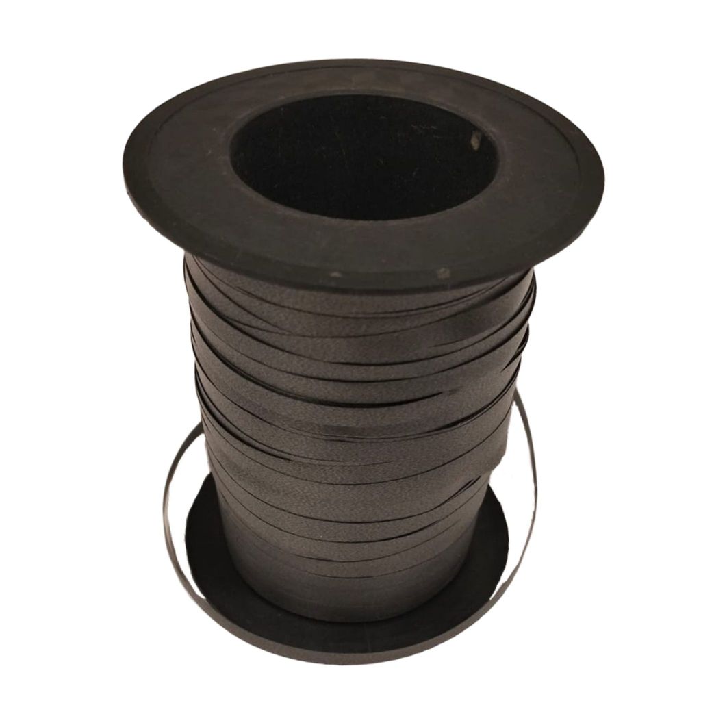 Balloon Tying Ribbons Black Color - 500 Yards Roll - 1PC - Party and Festive Needs | Buy online on ZillyBuy