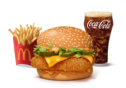 McSpicy Premium Burger Veg Combo