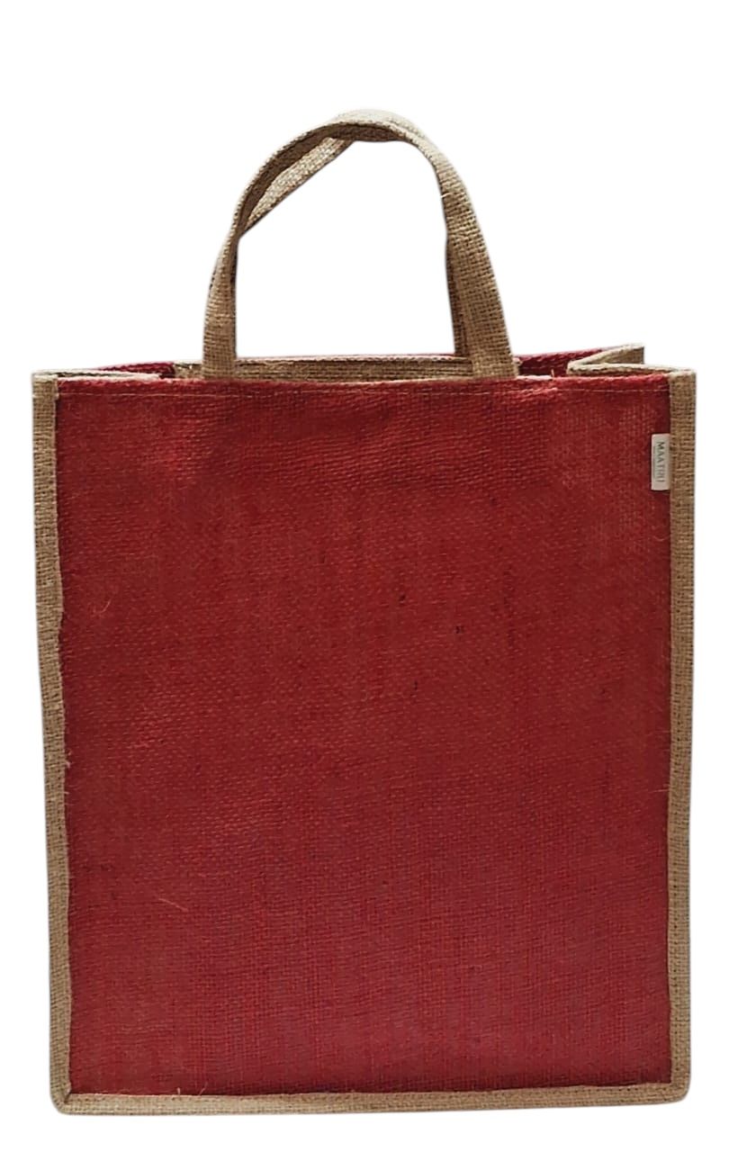Red Jute bag