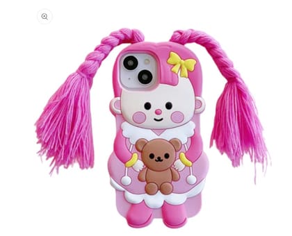 Sandra - Girlish Cute Cartoon Shockproof iPhone Case iPhone 14 PRO MAX